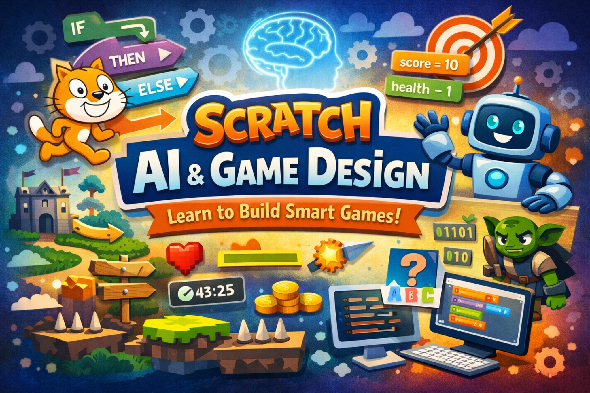 “AI” Game Production course image